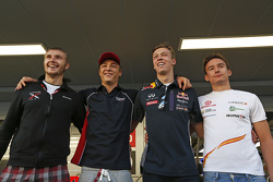 Сергей Сироткин, Rapax, Артем Маркелов, RUSSIAN TIME, Даниил Квят, Red Bull Racing и Константин Терещенко, Campos Racing
