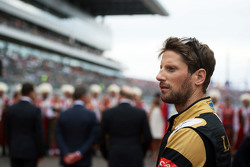 Romain Grosjean, Lotus F1 Tea, sur la grille
