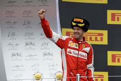 Третье место - Себастьян Феттель, Ferrari