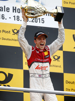 Подиум: победитель гонки - Джейми Грин, Audi Sport Team Rosberg Audi RS 5 DTM