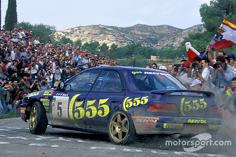 Carlos Sainz ve Luis Moya, Subaru Dünya Ralli Takımı