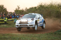 Elfyn Evans et Daniel Barrit, M-Sport Ford Fiesta WRC