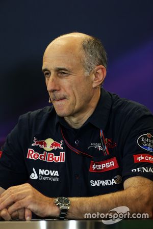 Franz Tost, Scuderia Toro Rosso Team Principal in the FIA Press Conference