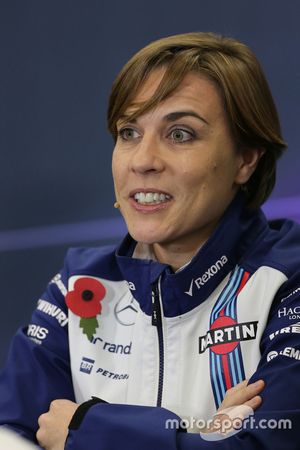 Claire Williams, Williams F1 Team, stellvertretende Teamchefin