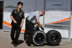 Jun Matsuzaki, ingeniero de neumáticos, Sahara Force India F1