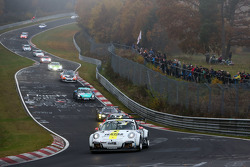 #56 Black Falcon Porsche 911 GT3 Cup: Philipp Eng, Manuel Metzger