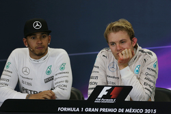 Lewis Hamilton, Mercedes AMG F1 e Nico Rosberg, Mercedes AMG F1