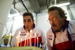Sebastien Buemi, Toyota Racing festeggia il compleanno