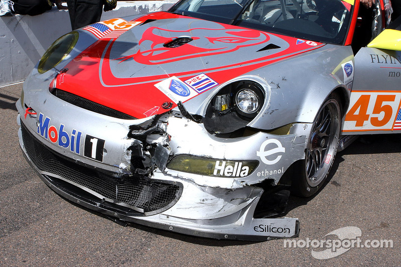 damage on 45 flying