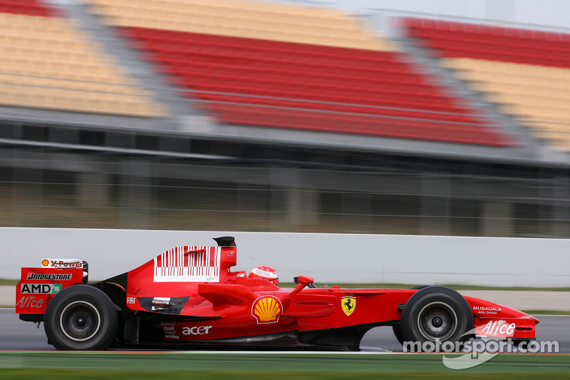2008: Тести з Ferrari