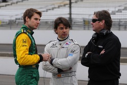 Will Power, Oriol Servia, and Jimmy Vasser