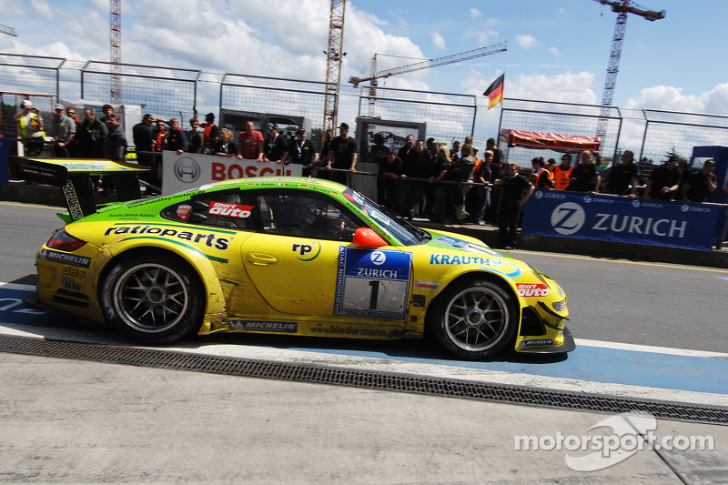 Winnaars #1 Manthey Racing Porsche 911 GT3 RSR: Timo Bernhard, Marc Lieb, Romain Dumas, Marcel Tiemann