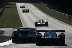 #73 Luc Alphand Aventures Corvette C6.R: Patrice Goueslard, Jean-Luc Blanchemain, Laurent Pasquali, #9 Peugeot Sport Total Peugeot 908: Franck Montagny, Ricardo Zonta, Christian Klien
