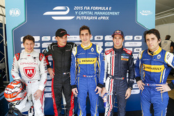 Qualifying-Spitzenreiter: Loic Duval, Dragon Racing; Stéphane Sarrazin, Venturi; Polesitter Sébastie