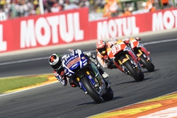 Jorge Lorenzo, Yamaha Factory Racing and Marc Marquez, Repsol Honda Team and Dani Pedrosa, Repsol Ho