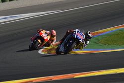 Jorge Lorenzo, Yamaha Factory Racing and Marc Marquez, Repsol Honda Team