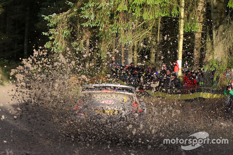 Ott Tanak en Molder Raigo, M-Sport Ford Fiesta WRC