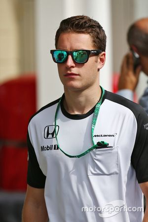 Stoffel Vandoorne, McLaren Piloto de pruebas y de reserva