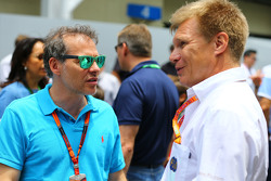 Jacques Villeneuve mit Mika Salo