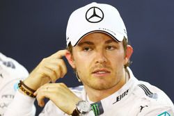 Nico Rosberg, Mercedes AMG F1 in the FIA Press Conference