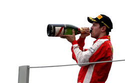 Podioa: terzo Sebastian Vettel, Scuderia Ferrari