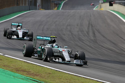 Nico Rosberg, Mercedes AMG F1 Team y Lewis Hamilton, Mercedes AMG F1 Team