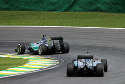 Nico Rosberg, Mercedes AMG F1 W06 y Lewis Hamilton, Mercedes AMG F1 W06