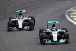 Nico Rosberg, Mercedes AMG F1 W06 y Lewis Hamilton, Mercedes AMG F1 W06