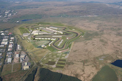 Luchtfoto van Circuit van Wales