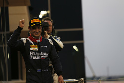 Race 1 derde plaats Mitch Evans, RUSSIAN TIME