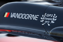 La voiture de Stoffel Vandoorne, ART Grand Prix