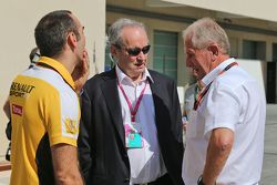 Cyril Abiteboul, Director de general de Renault Sport F1 con Jerome Stroll, Presidente de Renault Sp