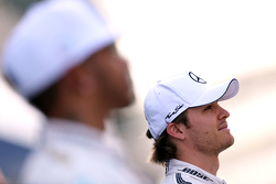 Nico Rosberg, Mercedes AMG F1 Team y Lewis Hamilton, Mercedes AMG F1 Team