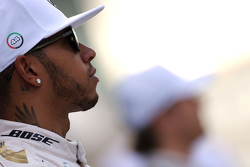 Lewis Hamilton, Mercedes AMG F1 Team and Nico Rosberg, Mercedes AMG F1 Team