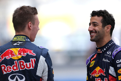 Даниэль Риккардо, Red Bull Racing и Даниил Квят, Red Bull Racing