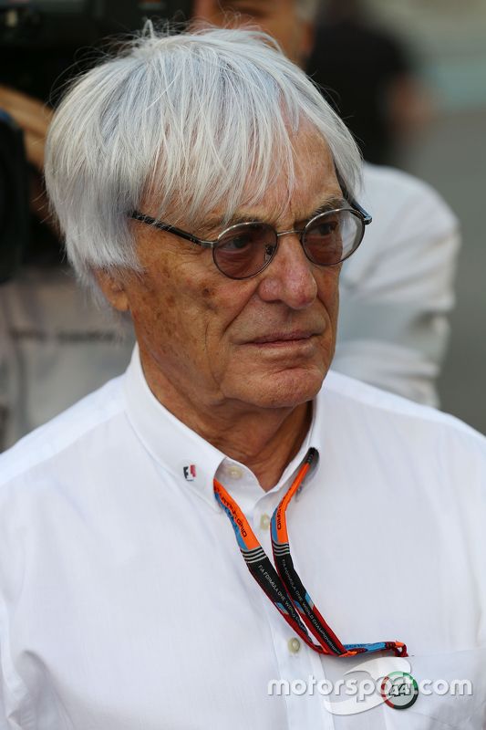 Bernie Ecclestone, en la parrilla