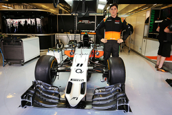 Alfonso Celis Jr., Sahara Force India F1, piloto de desarrollo