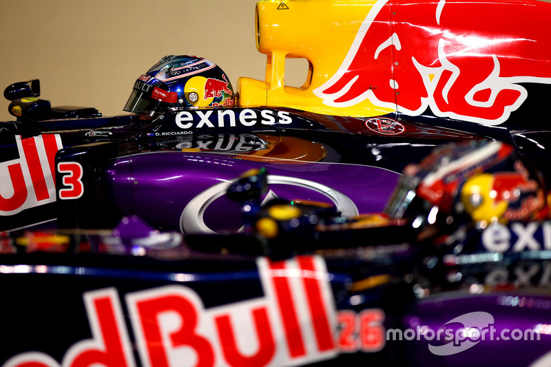 Daniil Kvyat and Daniel Ricciardo, Red Bull Racing RB11