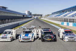 Sebastian Asch, Luca Ludwig, Klaus Ludwig und Roland Asch, Mercedes-AMG DTM Team