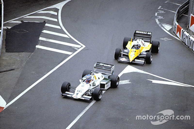 Keke Rosberg, Alain Prost'un önünde
