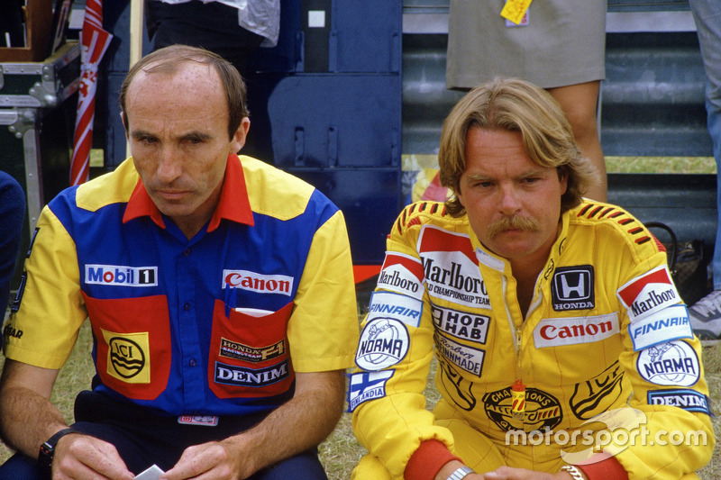 Frank Williams y Keke Rosberg, Williams