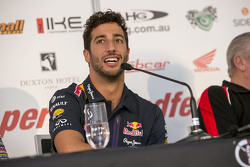 Daniel Ricciardo en la conferencia de prensa