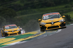 Fábio Carbone e Rubens Barrichello