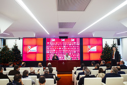 Sergio Marchionne, Presidente Ferrari y CEO de Fiat Chrysler Automobiles y Maurizio Arrivabene, Jefe