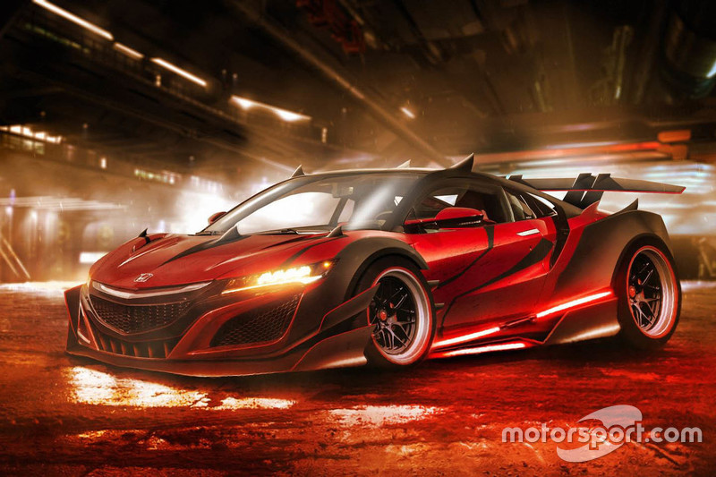 Mix de brute Honda NS-X met Darth Maul en je krijgt deze angstaanjagende creatie