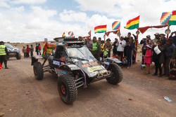 Tom Coronel in de Maxxis buggy