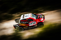 #301 Toyota: Giniel de Villiers, Dirk Von Zitzewitz