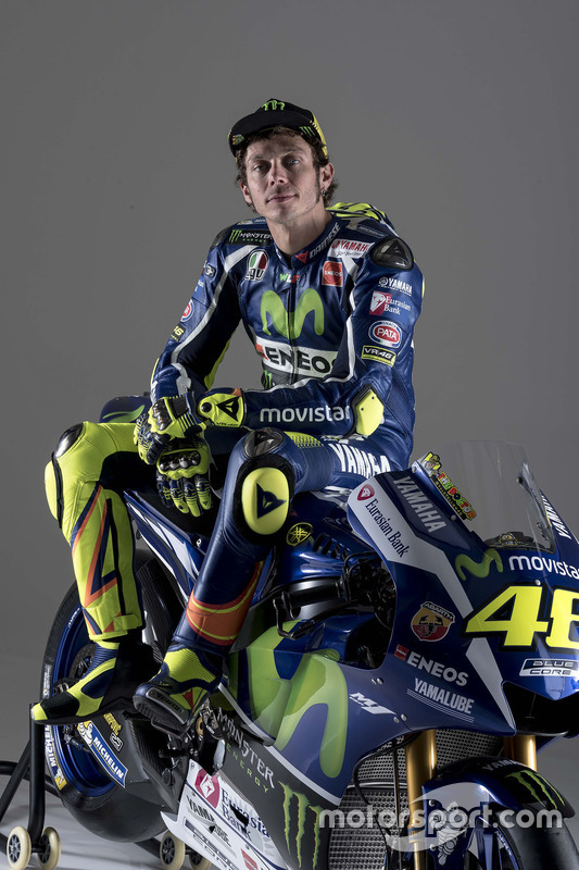 Valentino Rossi Yamaha Factory Racing At 2016 Yamaha Motogp Unveil