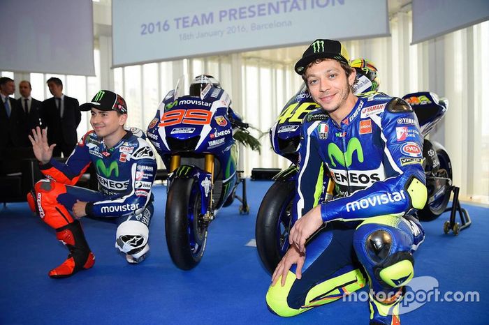 Jorge Lorenzo y Valentino Rossi, Yamaha Factory Racing