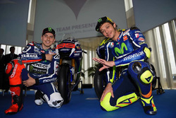 Jorge Lorenzo und Valentino Rossi, Yamaha Factory Racing